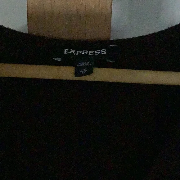 Express Elegant Burgundy Midi Dress - Picture 3 of 5